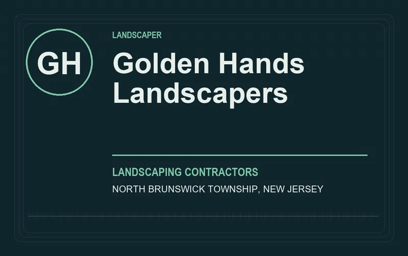 Golden Hands Landscapers in North Brunswick Township, New Jersey