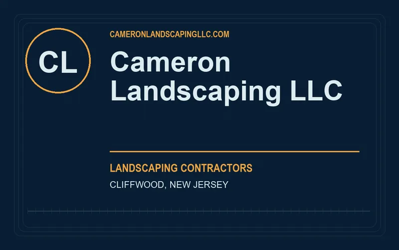Cameron Landscaping LLC in Cliffwood, New Jersey