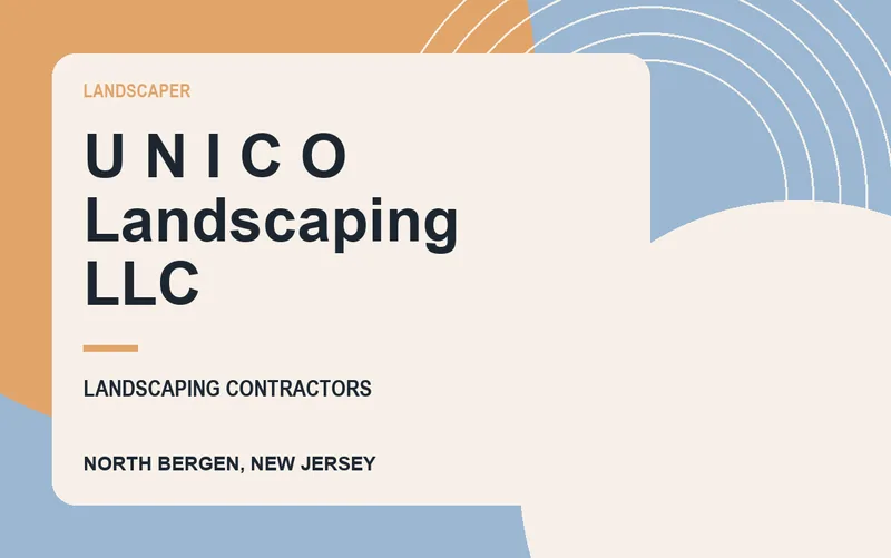 U N I C O LANDSCAPING LLC in North Bergen, New Jersey