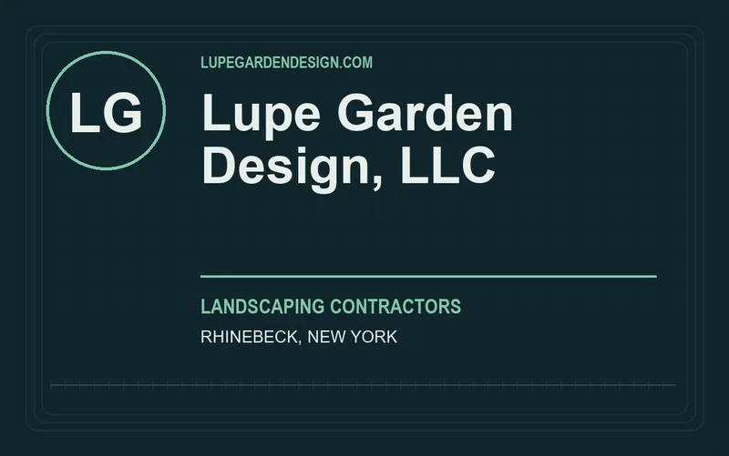 Lupe Garden Design, LLC in Rhinebeck, New York
