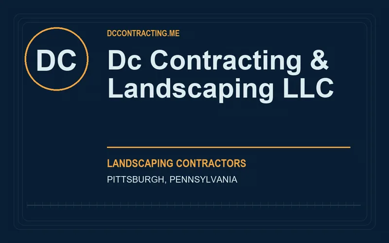 Dc Contracting & Landscaping Llc in Pittsburgh, Pennsylvania