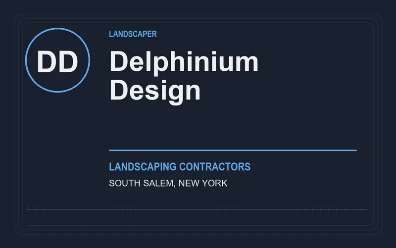 Delphinium Design in South Salem, New York