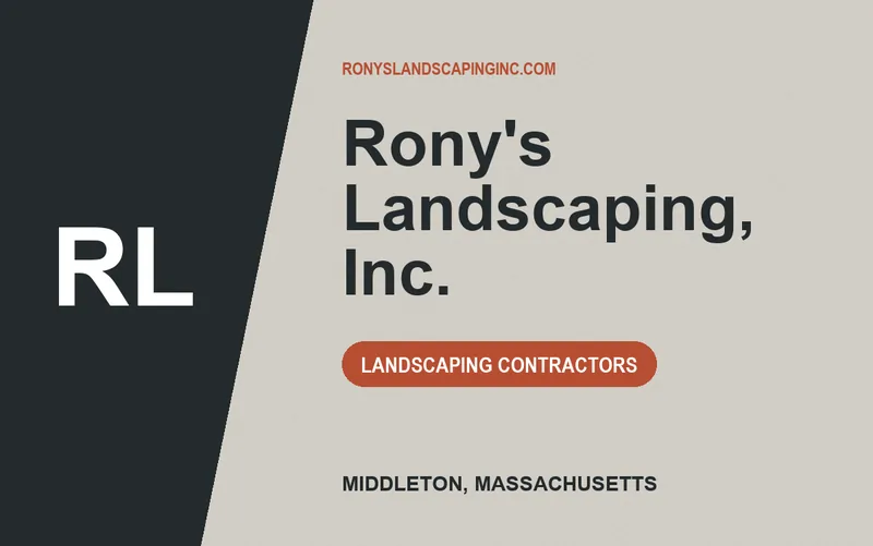 Rony's Landscaping, Inc. in Middleton, Massachusetts