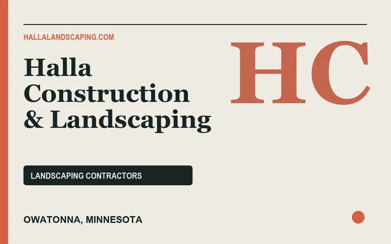 Halla Construction & Landscaping in Owatonna, Minnesota