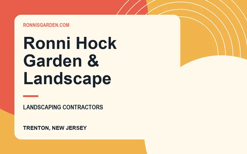 Ronni Hock Garden & Landscape in Trenton, New Jersey