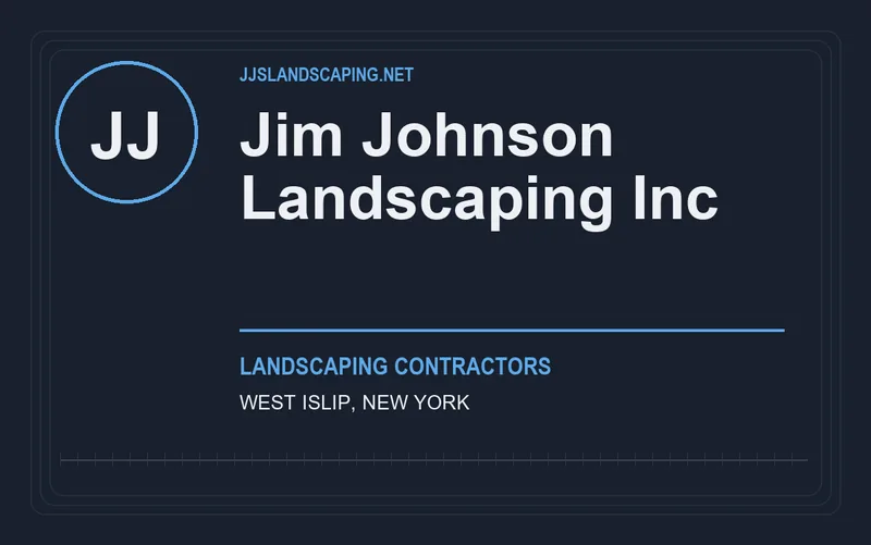 Jim Johnson Landscaping Inc in West Islip, New York