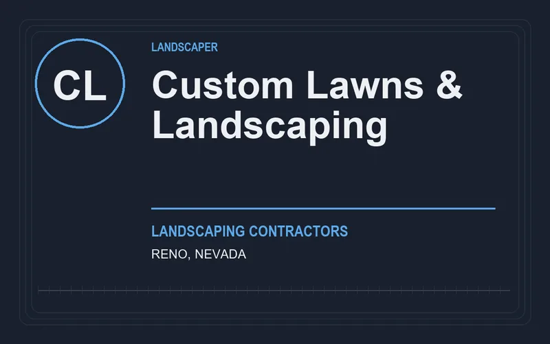 Custom Lawns & Landscaping in Reno, Nevada