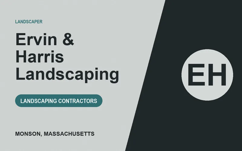 Ervin & Harris Landscaping in Monson, Massachusetts
