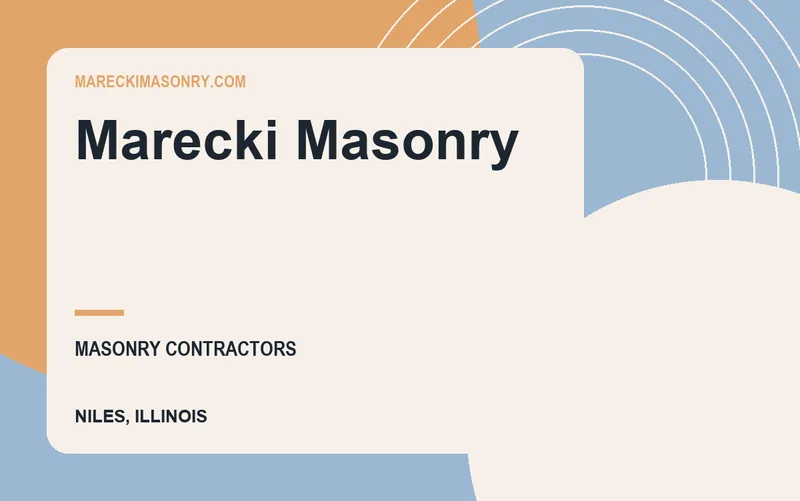 Marecki Masonry in Niles, Illinois