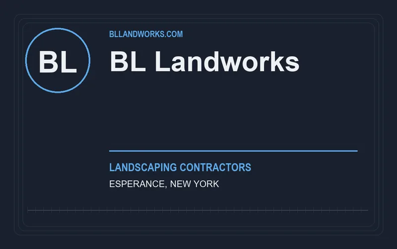 BL Landworks in Esperance, New York