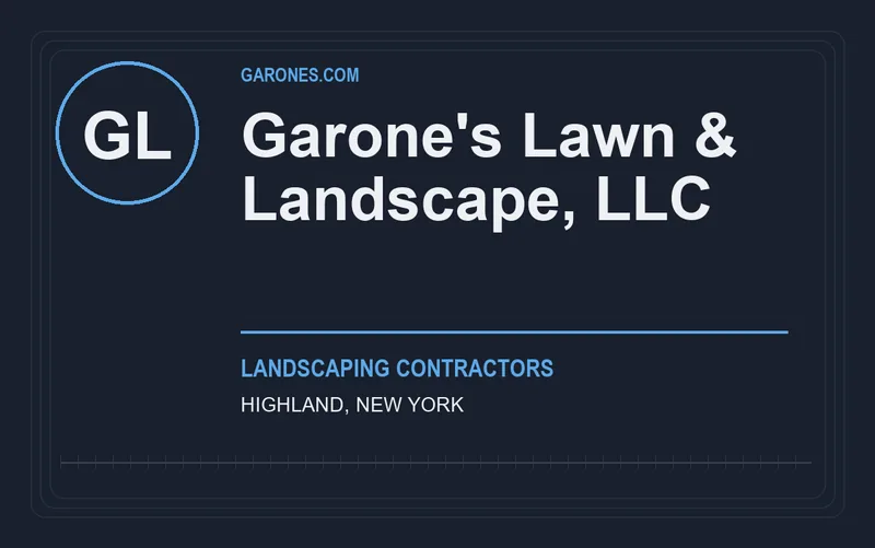 Garone's Lawn & Landscape, LLC in Highland, New York