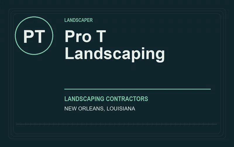 Pro T Landscaping in New Orleans, Louisiana