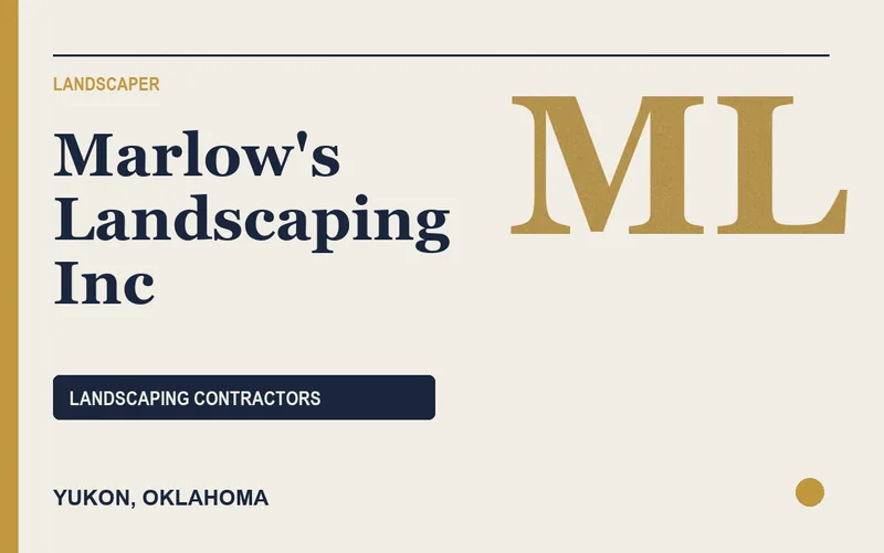 Marlow's Landscaping Inc in Yukon, Oklahoma