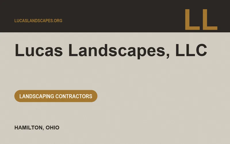 Lucas Landscapes, LLC in Hamilton, Ohio