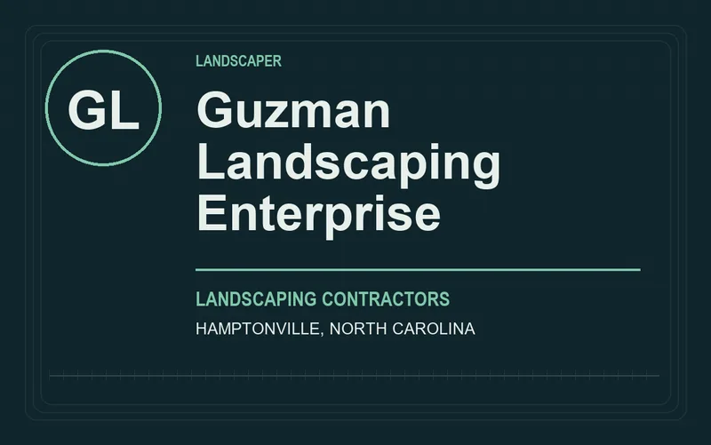 Guzman Landscaping Enterprise in Hamptonville, North Carolina