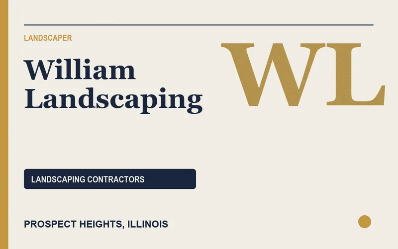 William Landscaping in Prospect Heights, Illinois