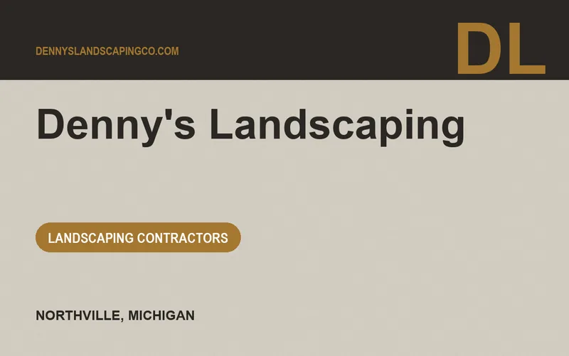 Denny's Landscaping in Northville, Michigan