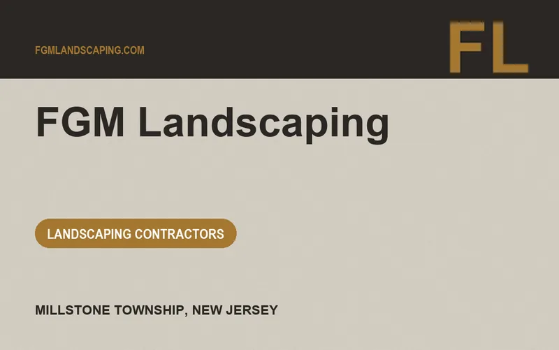 FGM Landscaping in Millstone Township, New Jersey