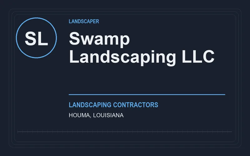 Swamp Landscaping Llc in Houma, Louisiana