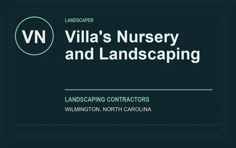 Villa's Nursery and Landscaping in Wilmington, North Carolina
