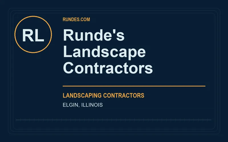 Runde's Landscape Contractors in Elgin, Illinois