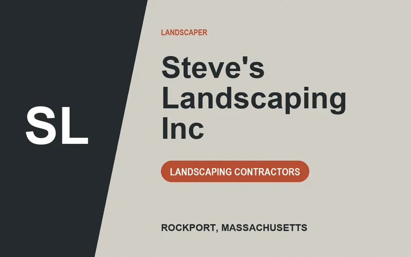 Steve's Landscaping Inc in Rockport, Massachusetts