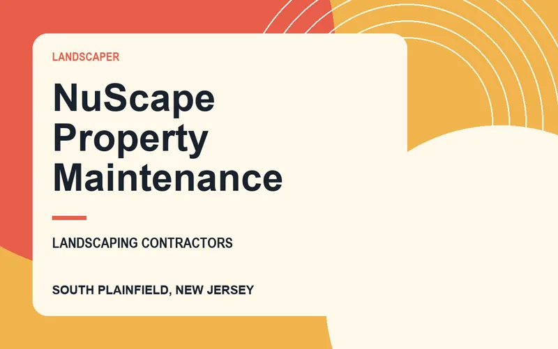 NuScape Property Maintenance in South Plainfield, New Jersey