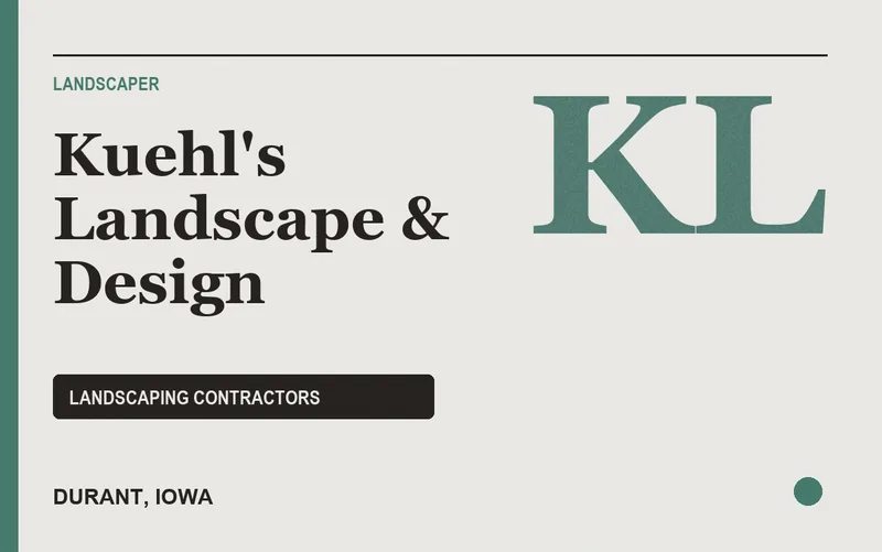 Kuehl's Landscape & Design in Durant, Iowa