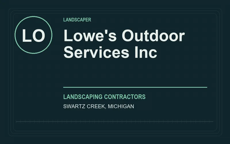 Lowe's Outdoor Services Inc in Swartz Creek, Michigan