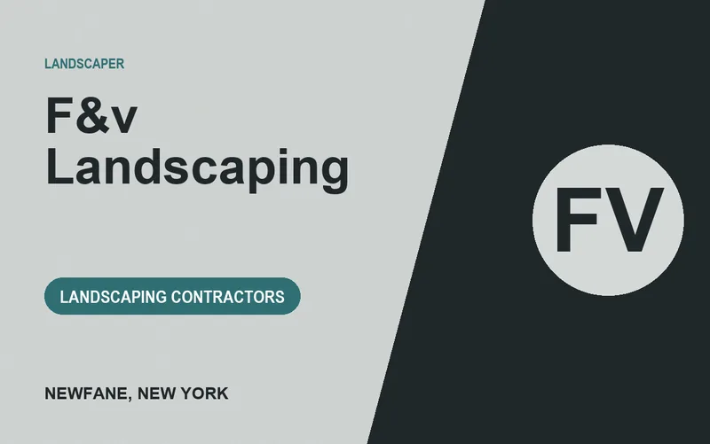 F&v Landscaping in Newfane, New York