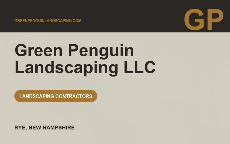 Green Penguin Landscaping LLC in Rye, New Hampshire