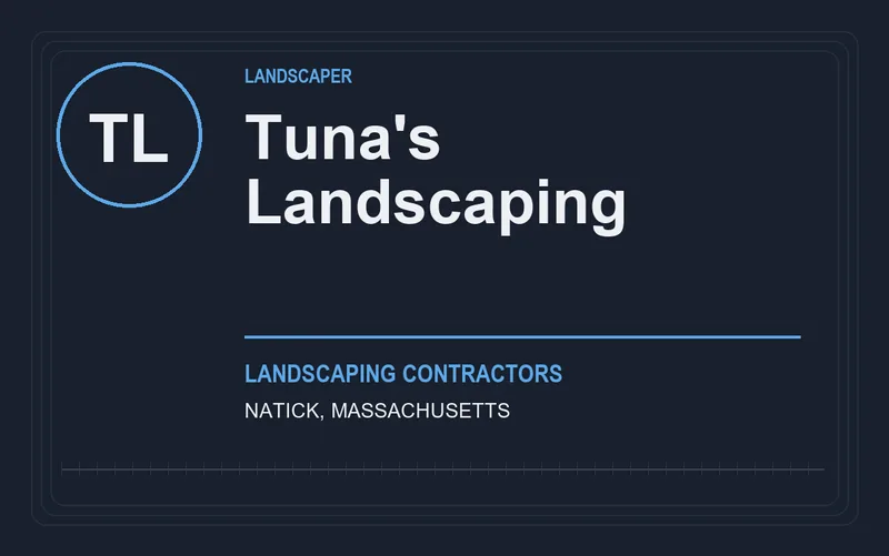 Tuna's Landscaping in Natick, Massachusetts