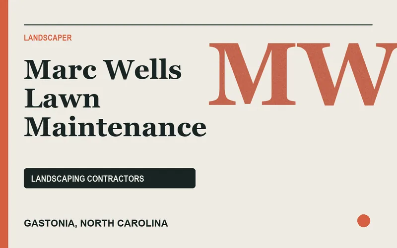 Marc Wells Lawn Maintenance in Gastonia, North Carolina