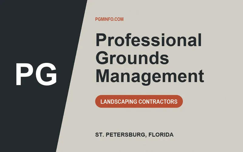 Professional Grounds Management in St. Petersburg, Florida