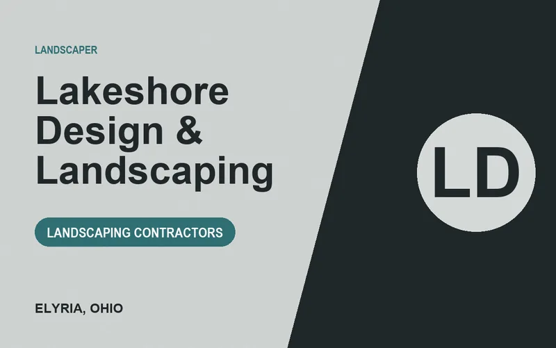 Lakeshore Design & Landscaping in Elyria, Ohio