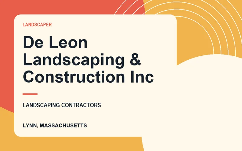 De Leon Landscaping & Construction Inc in Lynn, Massachusetts
