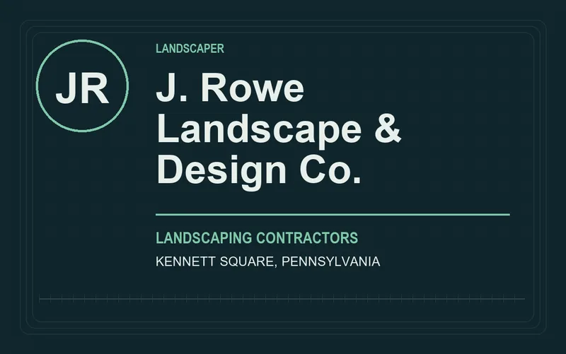 J. Rowe Landscape & Design Co. in Kennett Square, Pennsylvania