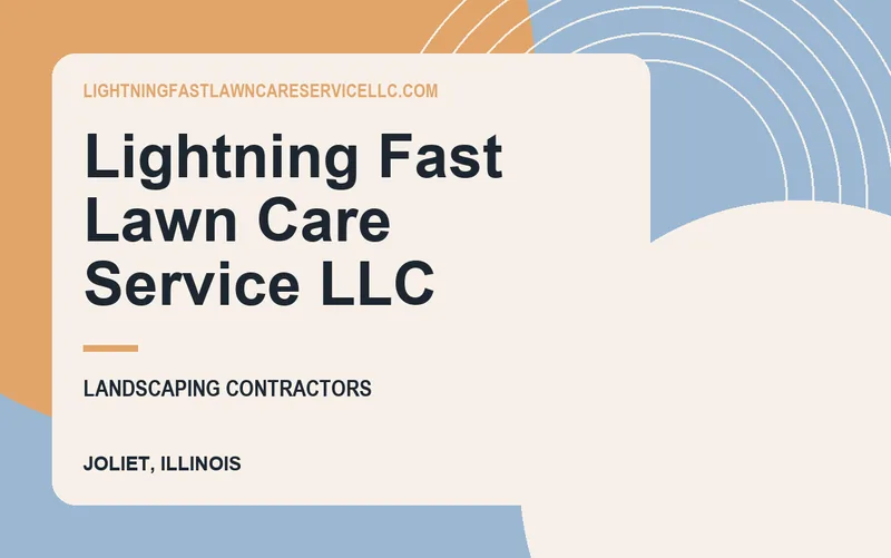 Lightning Fast Lawn Care Service LLC in Joliet, Illinois
