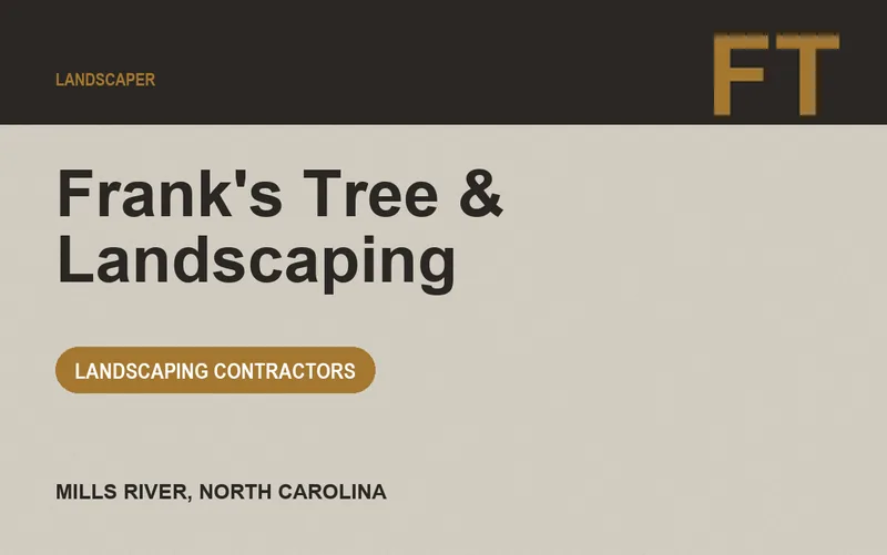 Frank's Tree & Landscaping in Mills River, North Carolina