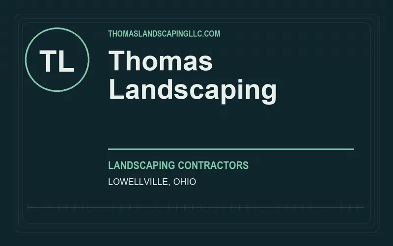 Thomas Landscaping in Lowellville, Ohio