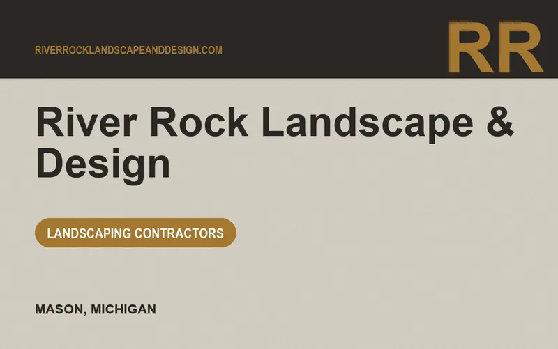 River Rock Landscape & Design in Mason, Michigan