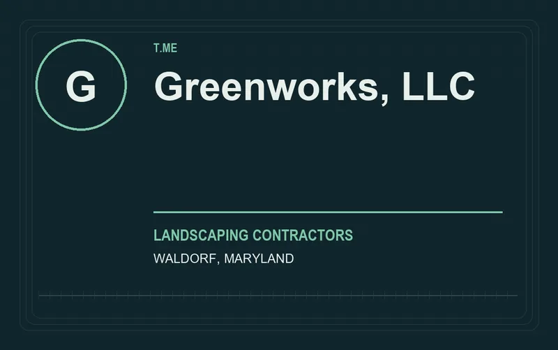 GREENWORKS, LLC in Waldorf, Maryland