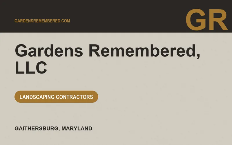 Gardens Remembered, LLC in Gaithersburg, Maryland