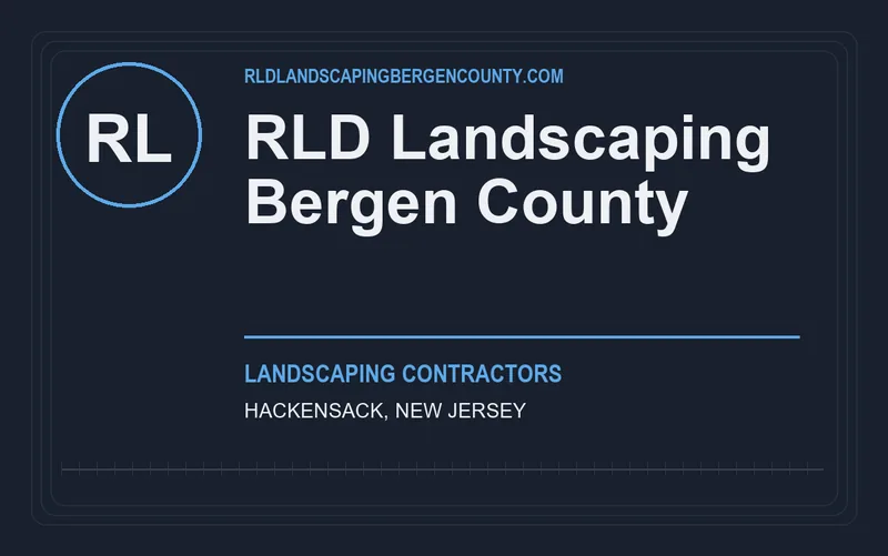 RLD Landscaping Bergen County in Hackensack, New Jersey