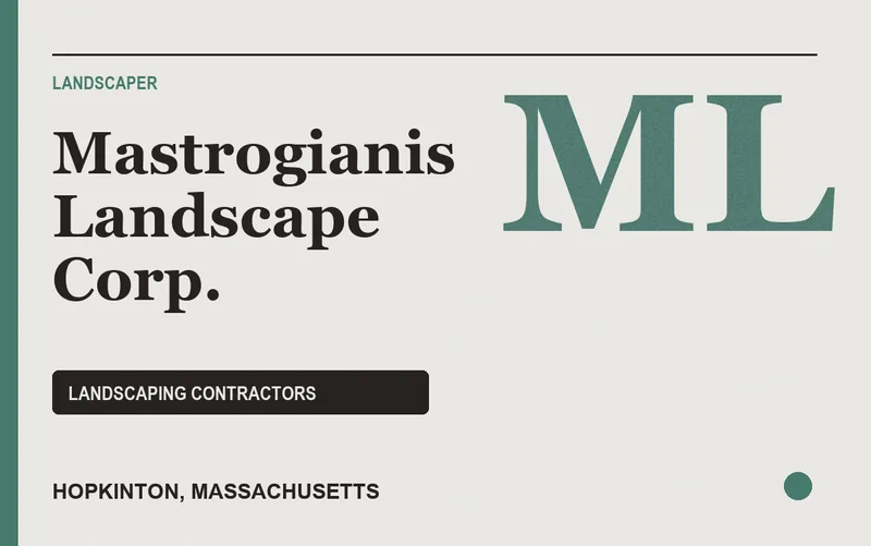 Mastrogianis Landscape Corp. in Hopkinton, Massachusetts