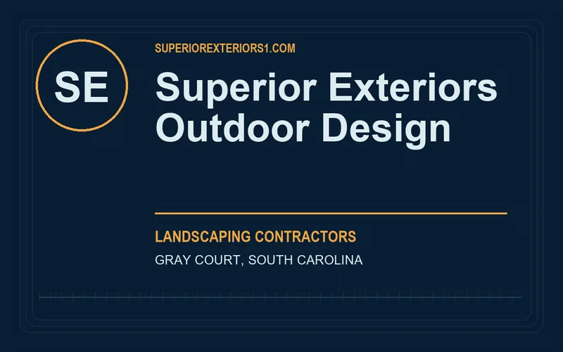 Superior Exteriors Outdoor Design in Gray Court, South Carolina
