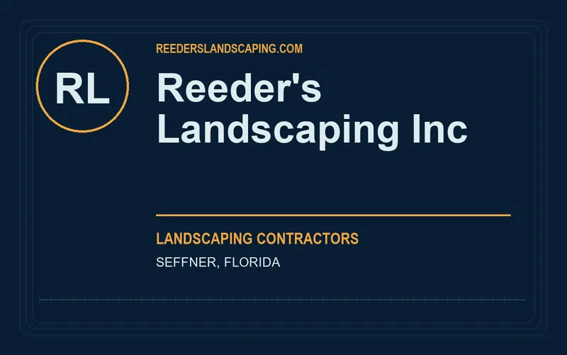 Reeder's Landscaping Inc in Seffner, Florida