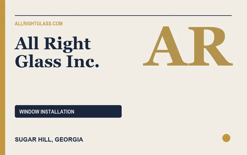 All Right Glass Inc. in Sugar Hill, Georgia