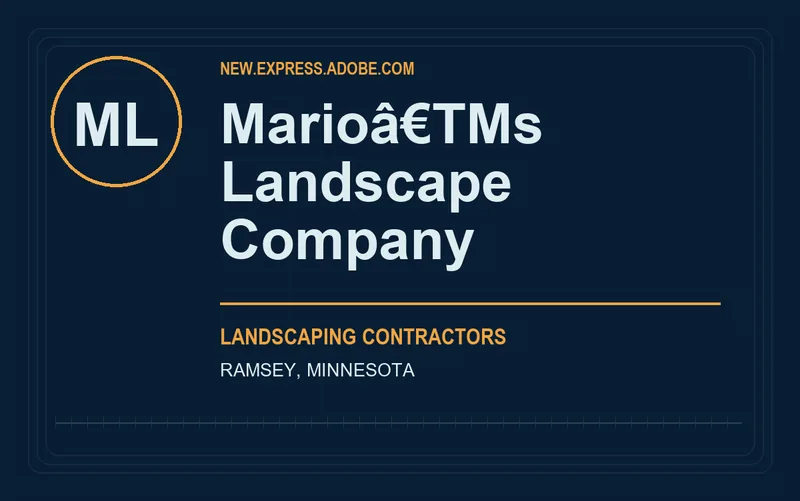 Marioâ€TMs Landscape Company in Ramsey, Minnesota