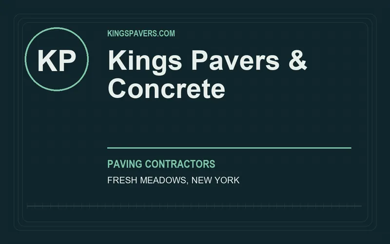 Kings Pavers & Concrete in Fresh Meadows, New York